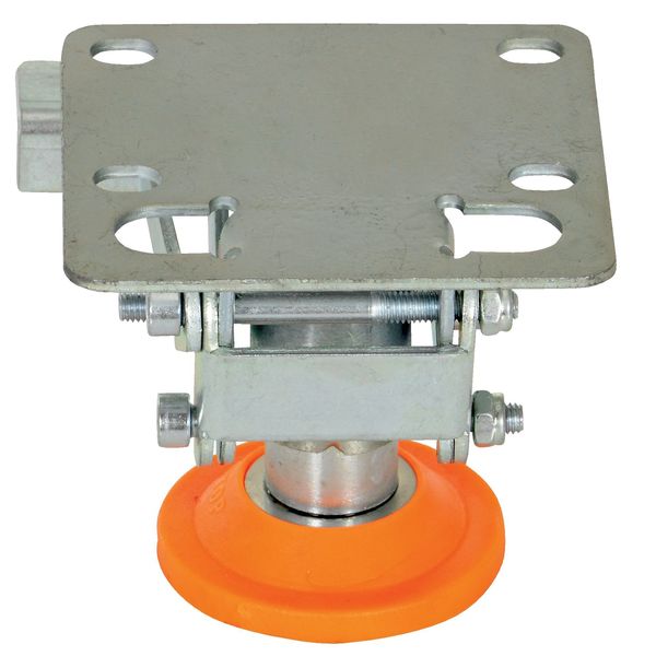 Floor Lck, Top Plate, 3-3/4 in H, 3 in Cstr