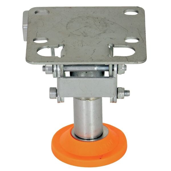Floor Lck, Top Plate, 4-3/4 in H, 4 in Cstr