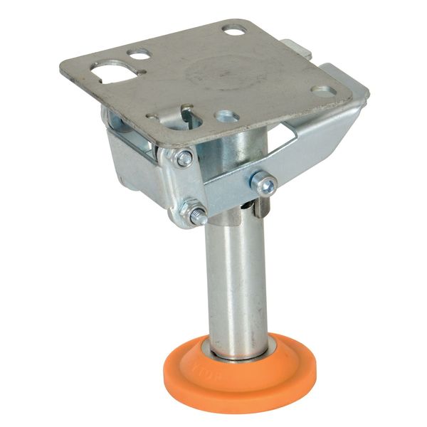 Floor Lck, Top Plate, 5-5/8 in H, 5 in Cstr