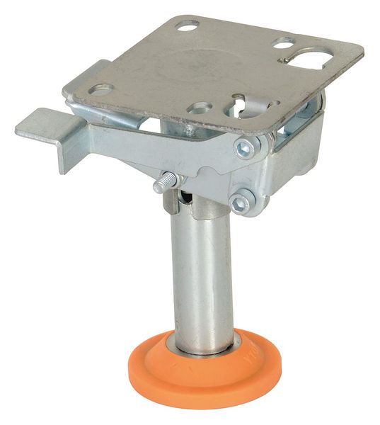 Floor Lck, Top Plate, 5-5/8 in H, 5 in Cstr