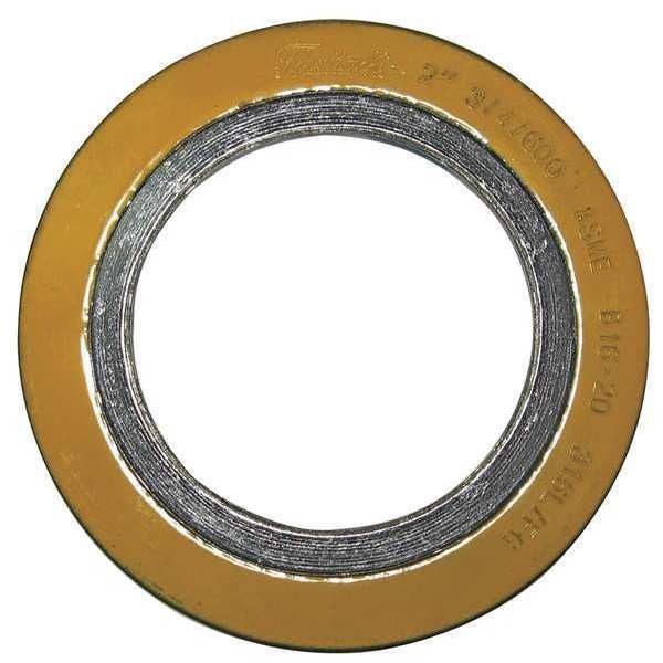 Spiral Wound Metal Gasket, 1-1/4In, 316SS