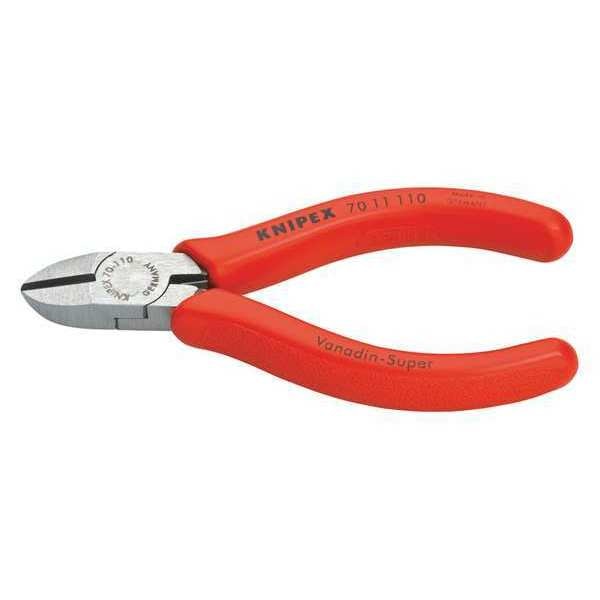 4 1/4 in 70 Diagonal Cutting Plier Standard Cut Narrow Nose Uninsulated