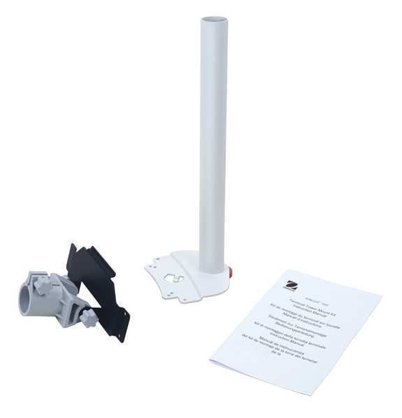 Column Mnt Kit, Blk, Plstc, 6inLx4inWx14inH