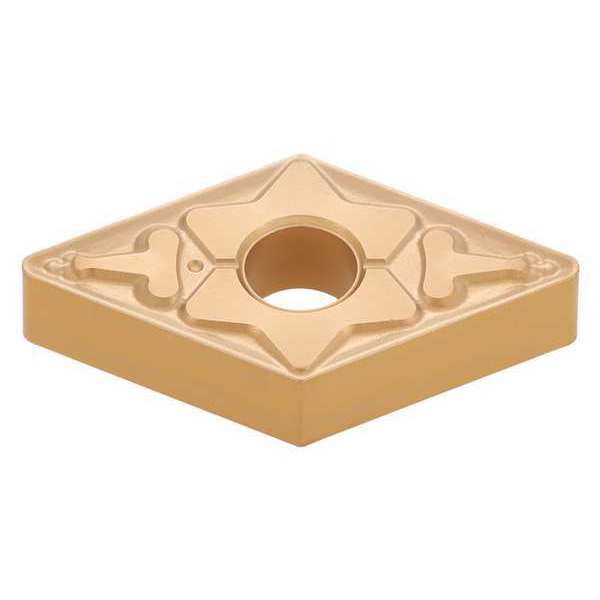 Diamond Turning Insert, Diamond, 1/2 in, DNMG, 55  Degrees, 1/32 in, Carbide
