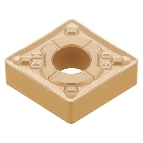 Diamond Turning Insert, Diamond, 1/2 in, CNMG, 80  Degrees, 3/64 in, Carbide