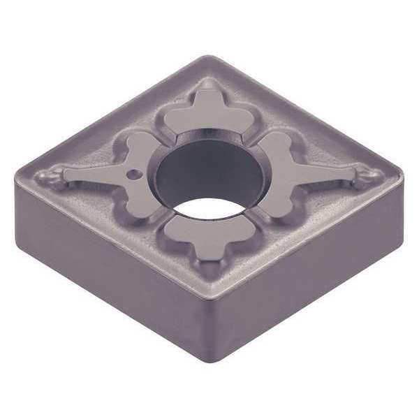 Diamond Turning Insert, Diamond, 1/2 in, CNMG, 80  Degrees, 1/32 in, Carbide