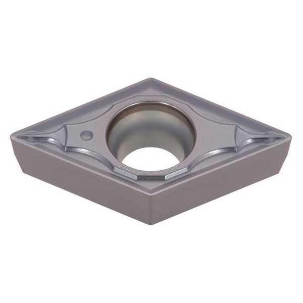 Diamond Turning Insert, Diamond, 1/4 in, DCMT, 55  Degrees, 0.0080 in, Carbide