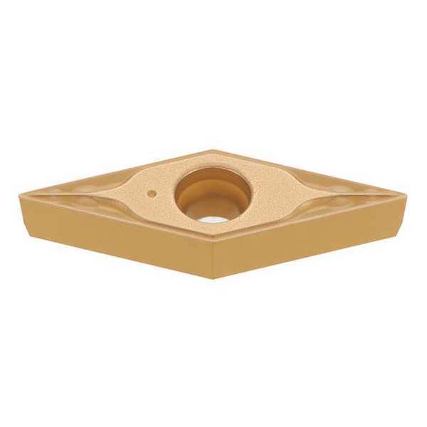 Diamond Turning Insert, Diamond, 3/8 in, VBMT, 35  Degrees, 0.0080 in, Carbide