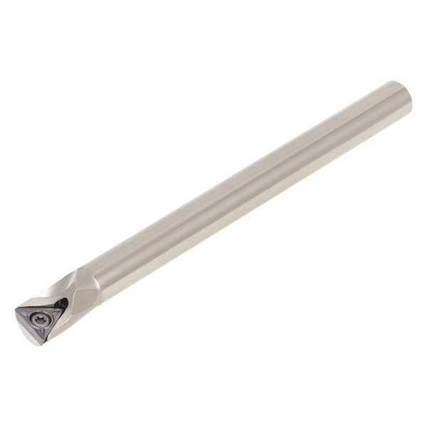 Indexable Boring Bar, A05-STUPR7-D07, 5 in L, High Speed Steel, Triangle Insert Shape