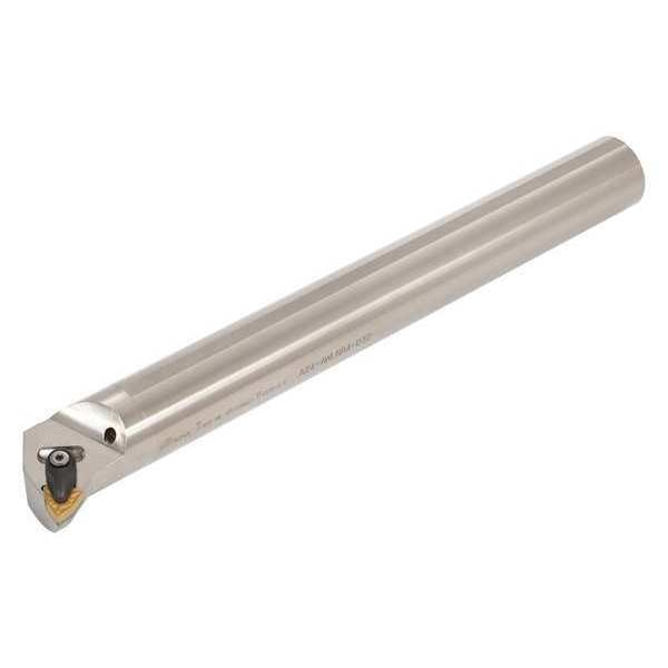 Indexable Boring Bar, A24-AWLNR4-D32, 14 in L, High Speed Steel, Trigon Insert Shape