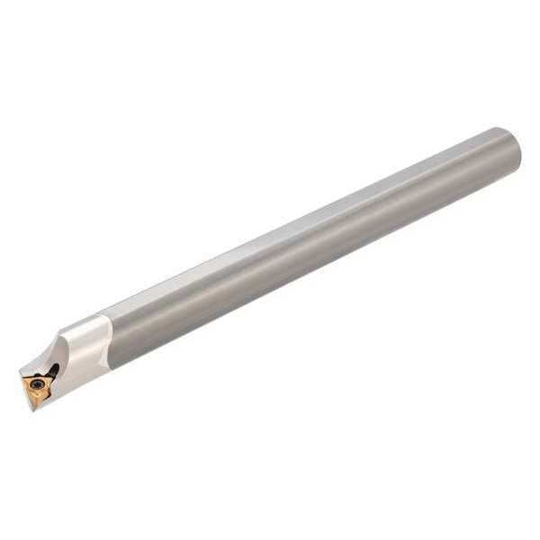 Indexable Boring Bar, E08-SWLXR2-D11, 5 in L, Carbide, Trigon Insert Shape