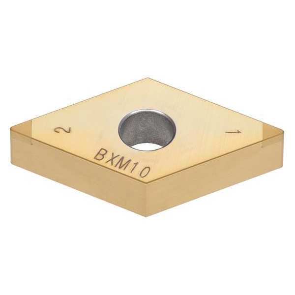 Diamond Turning Insert, Diamond, 1/2 in, DNGA, 55  Degrees, 1/32 in, CBN