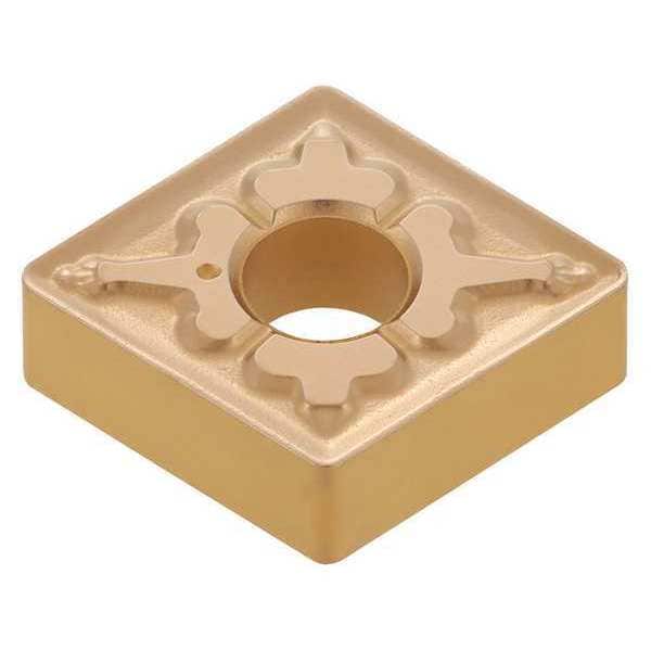Diamond Turning Insert, Diamond, 1/2 in, CNMG, 80  Degrees, 1/64 in, Carbide