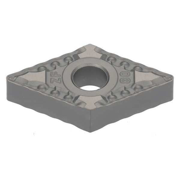 Diamond Turning Insert, Diamond, 1/2 in, DNMG, 55  Degrees, 1/64 in, Cermet