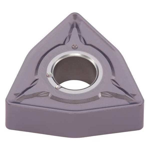 Turning Insert, Trigon, 1/2 in, WNMG, 3/64 in, Carbide
