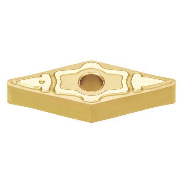 Diamond Turning Insert, Diamond, 3/8 in, VNMG, 35  Degrees, 1/64 in, Cermet