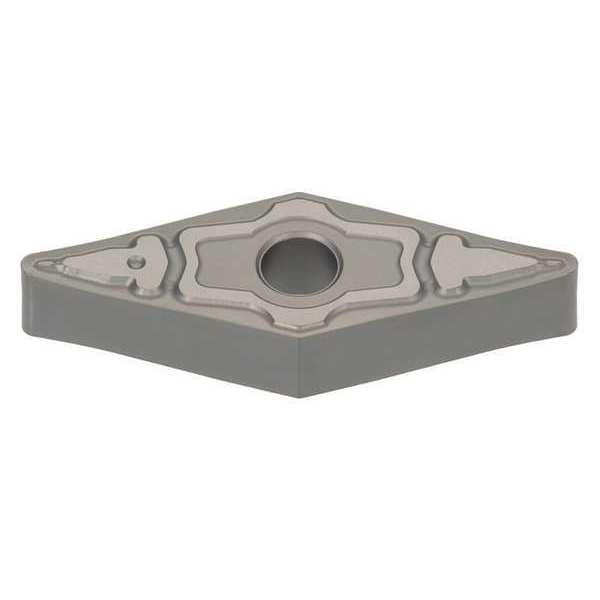 Diamond Turning Insert, Diamond, 3/8 in, VNMG, 35  Degrees, 1/64 in, Cermet