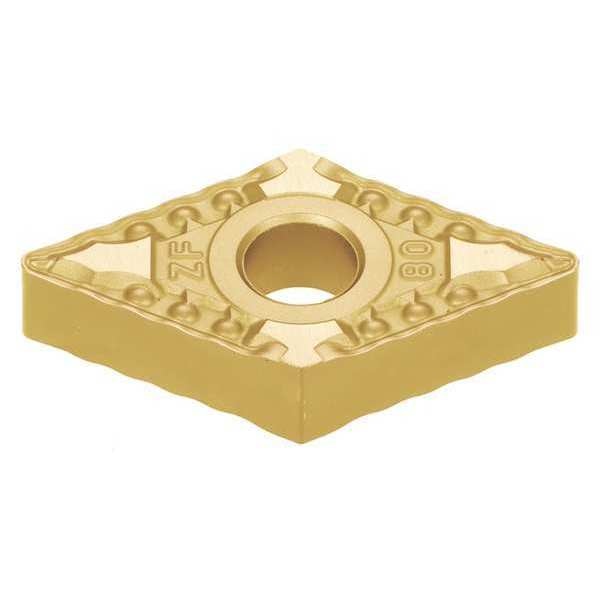 Diamond Turning Insert, Diamond, 1/2 in, DNMG, 55  Degrees, 1/64 in, Cermet