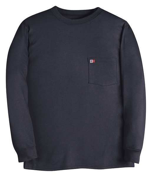 FR Crewneck Shirt, XL, 36-1/2in., Orange
