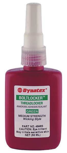 Wicking Grade Threadlocker, Boltlocker, Medium Strength, Liquid, 50 mL Bottle
