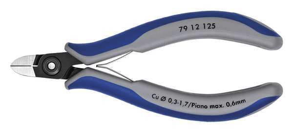 5 in 79 Diagonal Cutting Plier Standard Cut Oval Nose Uninsulated