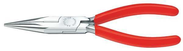 5 in Long Nose Plier, Side Cutter Plastic Coated Handle