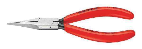 5 5/16 in Long Nose Plier Multi-Component Grip Handle