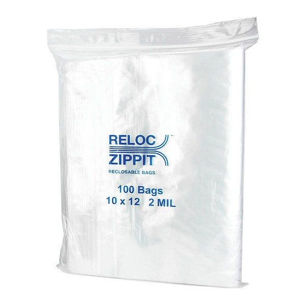 Reclosable Poly Bag 2-MIL, 10