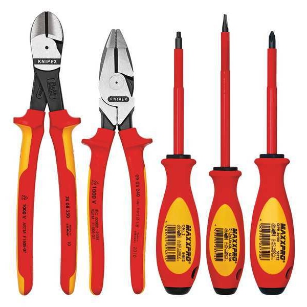 Insulated Tool Set, 5-Pc