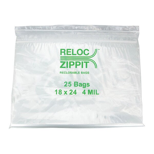 Reclosable Poly Bag 4-MIL, 18
