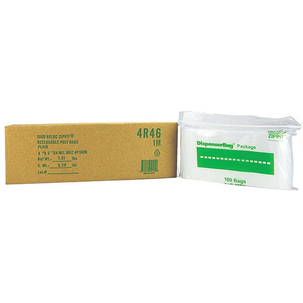 Reclosable Poly Bag 4-MIL, 4