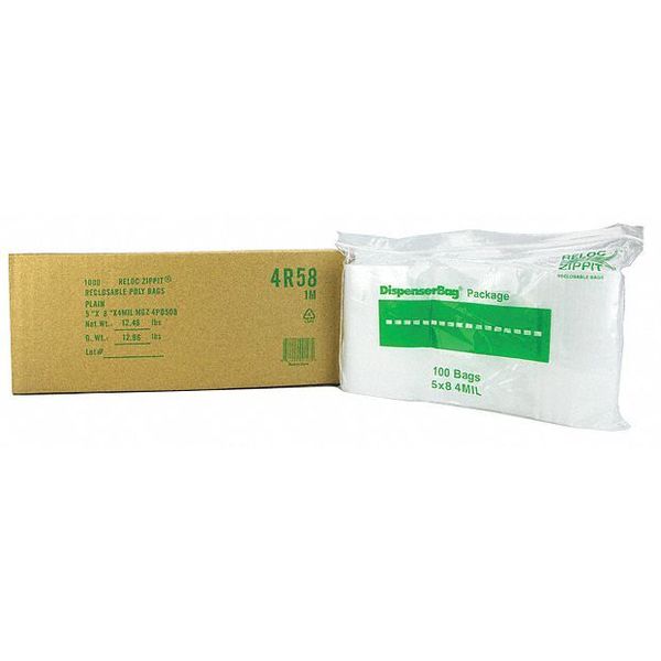 Reclosable Poly Bag 4-MIL, 5
