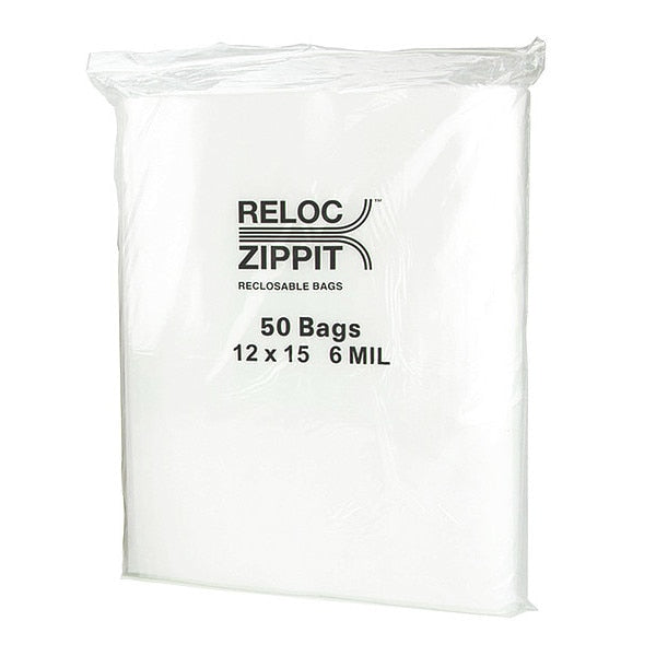 Reclosable Poly Bag 6-MIL, 12