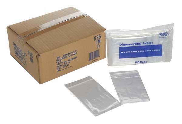 Reclosable Poly Bag 2-MIL, 3