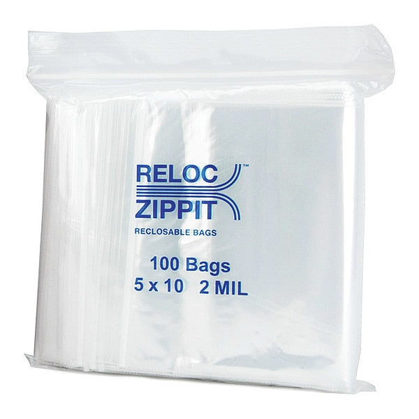 Reclosable Poly Bag 2-MIL, 5