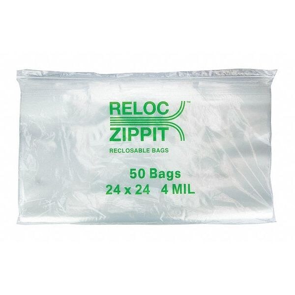 Reclosable Poly Bag 4-MIL, 24