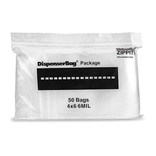 Reclosable Poly Bag 6-MIL, 4