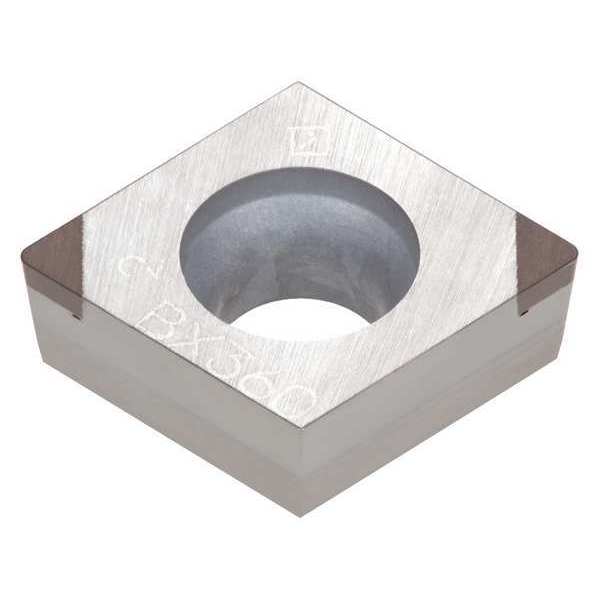 Diamond Turning Insert, Diamond, 3/8 in, CCMW, 80  Degrees, 1/32 in, CBN