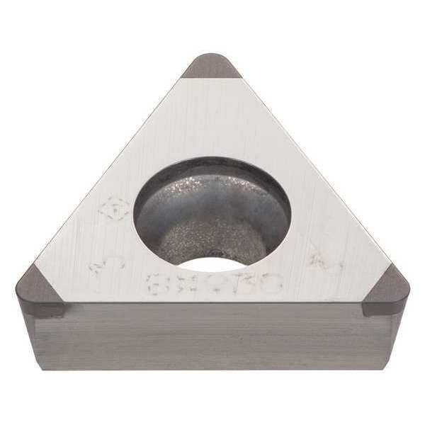 Triangle Turning Insert, Triangle, 3/8 in, TPGW, 0.0312 in, CBN