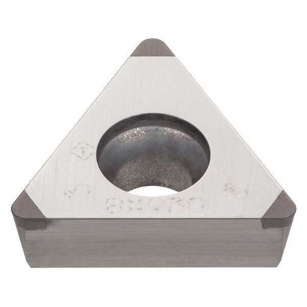 Triangle Turning Insert, Triangle, 1/4 in, TPGW, 0.0156 in, CBN