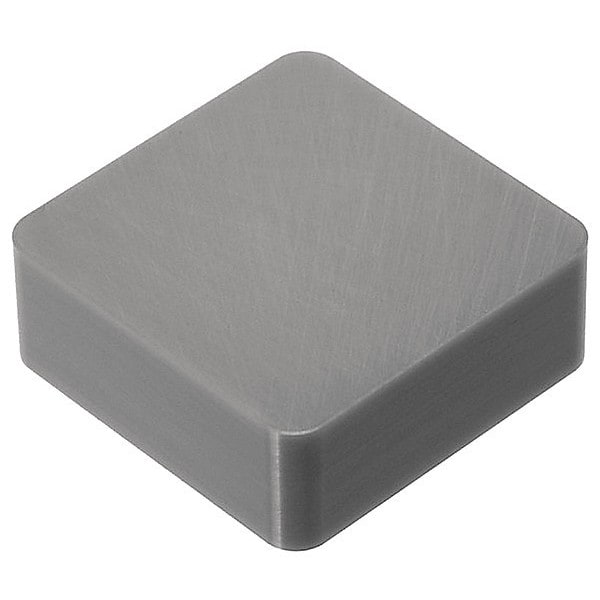 Square Turning Insert, Square, 1/2 in, SNGN, 1/16 in, Ceramic