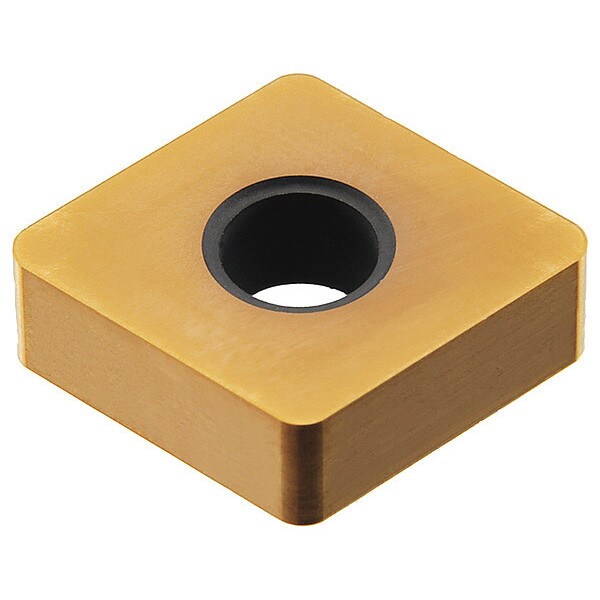 Diamond Turning Insert, Diamond, 1/2 in, CNGA, 80  Degrees, 1/32 in, Ceramic