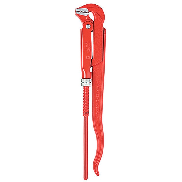 25 in L 4 3/8 in Cap. Alloy Steel Swedish Pipe Wrench