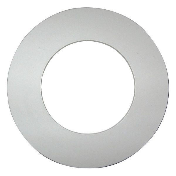 Flange Gasket, 2 in., 1/8 in., White, PTFE