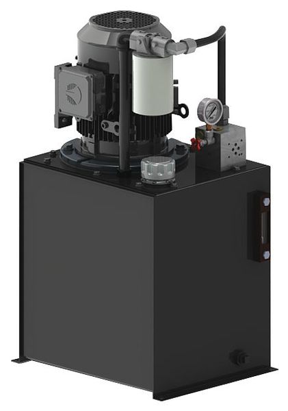 Power Unit, 15gal., 208-230/460VAC, 1000psi
