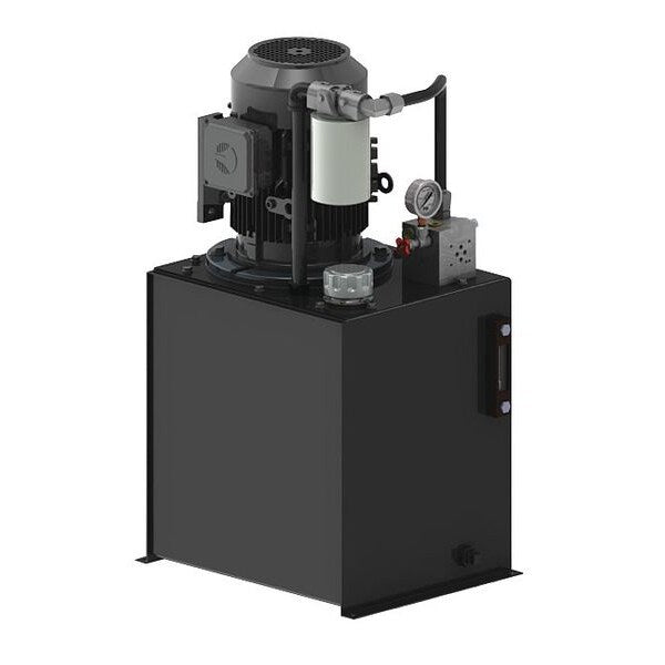 Power Unit, 15gal., 208-230/460VAC, 1600psi
