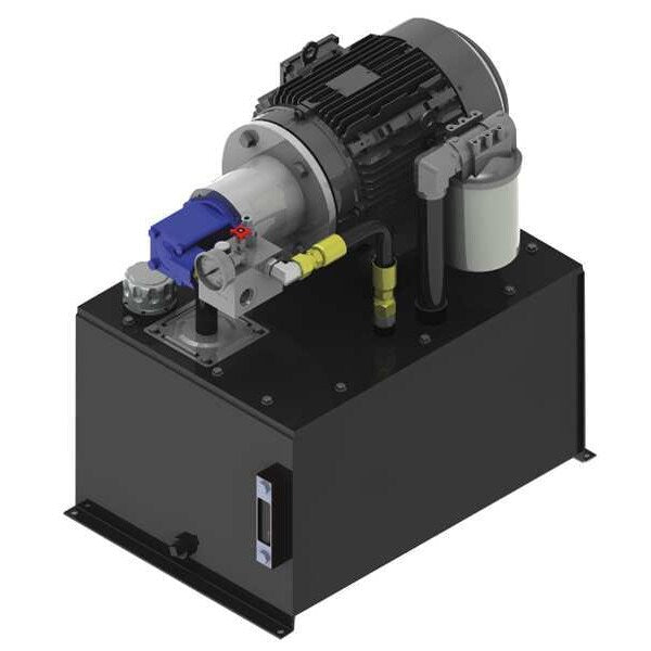 Power Unit, 20gal., 208-230/460VAC, 1500psi
