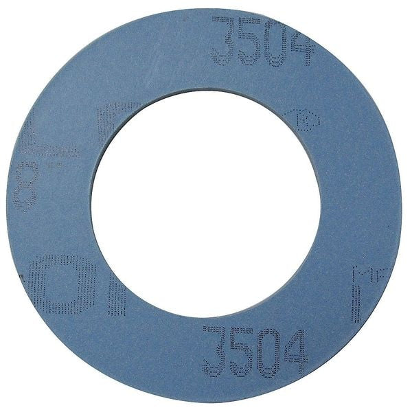Flange Gasket, 1 in., 1/16 in., Blue, PTFE