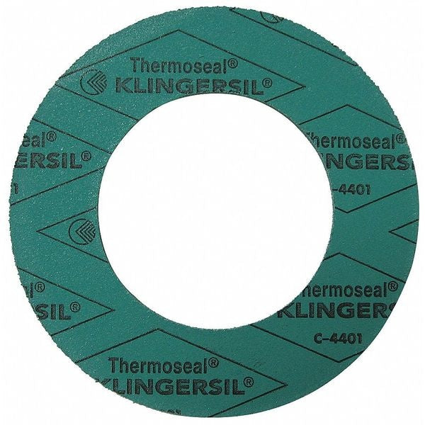 Flange Gasket, 2-1/2 in., 1/16 in., Green