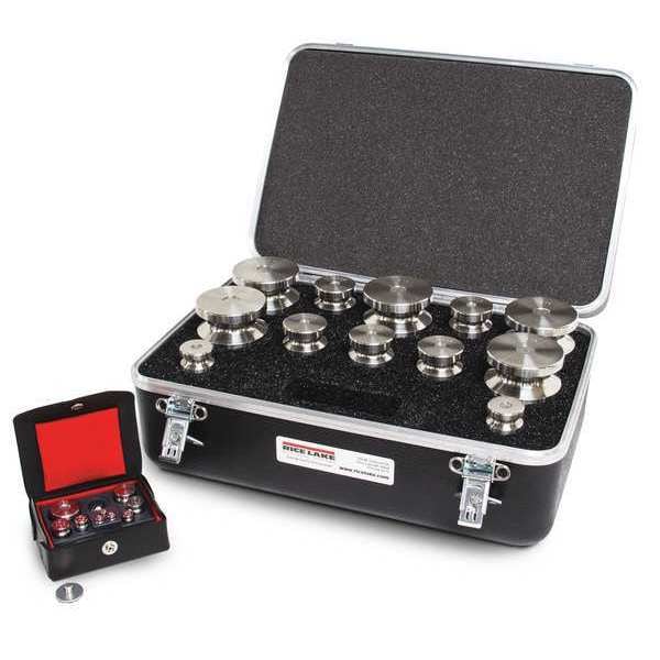 Calibration Weight Set, Metric, 2000g-1mg